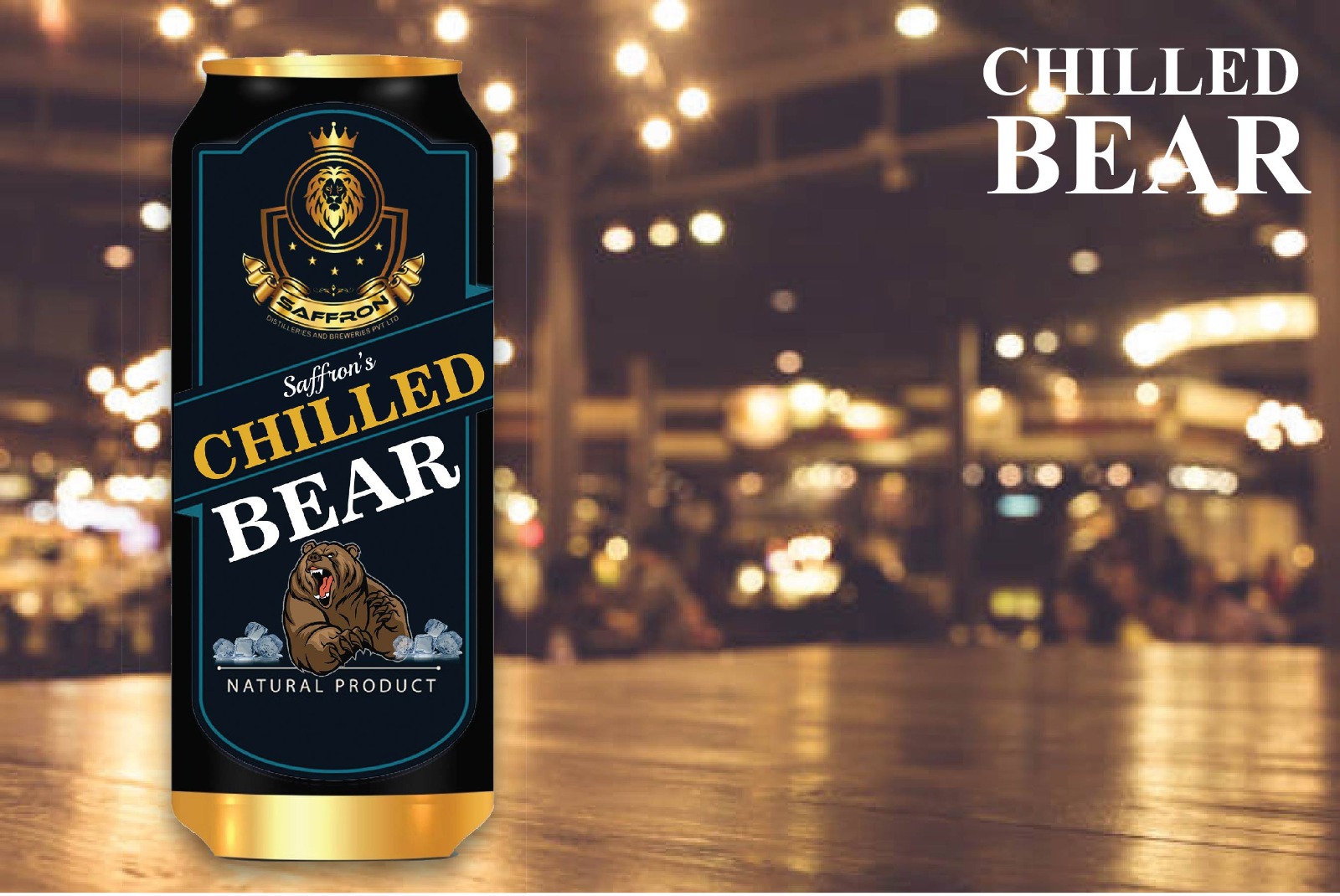 Beer can mockup